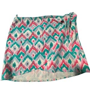 NWT Zara Colorful Patterned Women's Skirt